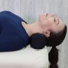 Core Foam Roll Pillow for Neck, Back, Knee & Leg Support 3.75" BK view 3