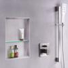 Dawn NIGS1303 Glass Support Plate for Shower Niche, Clear Glass view 3