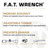 Wheeler Manual Firearms Accurizing Torque Wrench with Inch/Pounds Measurement, Bits and Storage Case for Scope Mounting, Gunsmithing and Maintenance view 2