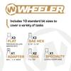 Wheeler Manual Firearms Accurizing Torque Wrench with Inch/Pounds Measurement, Bits and Storage Case for Scope Mounting, Gunsmithing and Maintenance view 3