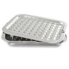 Norpro 274 Stainless Steel Broil/Roast Pan Set, 17 inch, Silver view 1