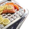 Norpro 274 Stainless Steel Broil/Roast Pan Set, 17 inch, Silver view 4