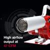 Master Appliance AH-301 Masterflow Heat Blower, 300-Degree Fahrenheit, 120V, 1200 Watts, 47 CFM, Assembled in the USA view 2
