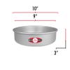 Fat Daddio's PCC-93 Anodized Aluminum Round Cheesecake Pan, 9 x 3 Inch view 3