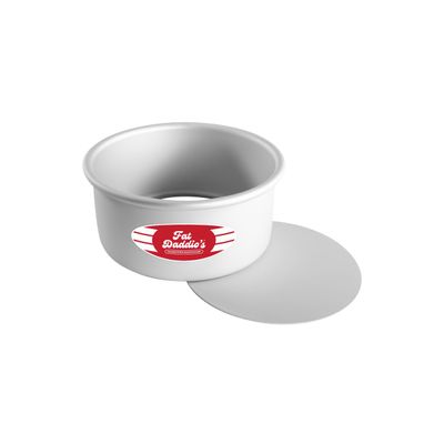 Fat Daddio's PCC-63 Round Cheesecake Pan, 6 x 3 Inch, Silver