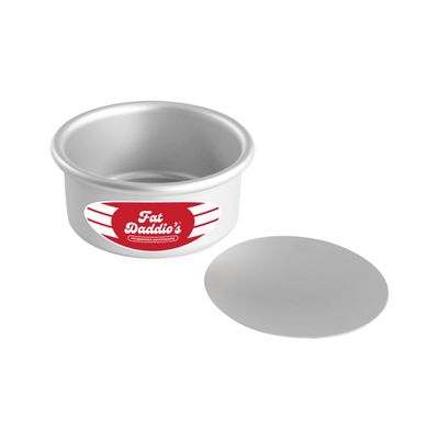 Fat Daddio's PCC-42 Anodized Aluminum Round Cheesecake Pan, 4 x 2 Inch