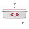 Fat Daddio's PSQ-993 Anodized Aluminum Square Cake Pan, 9 x 3 Inch view 2