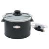 RoadPro-RPSL-350 Quart Slow Cooker, Auto Travel, 12V, White, 1.5 Quart view 3