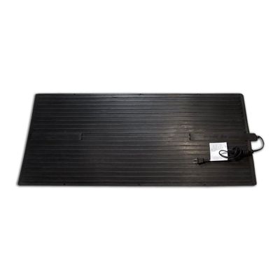 Cozy Products Super Foot Warmer, Portable Heated Rubber Mat, Ideal Space Heater for Home, Office, Garage, and Car, 135 Watts, Black, 36.5" x 16" x 0.25"