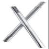 Kikkerland Collapsible Travel Chopsticks,Silver view 3