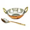 ibaexports Traditional Indian Unique Cookware Kadahi Spoon Copper Kitchen Accessories view 1