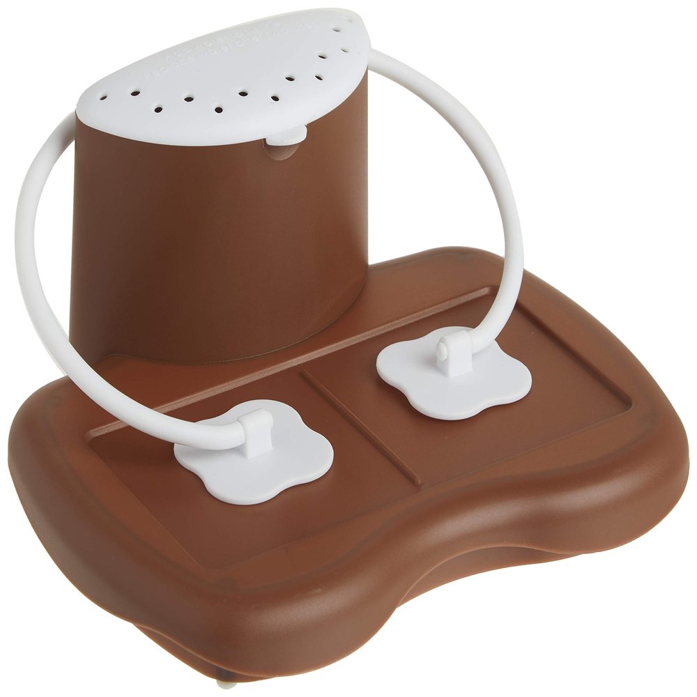 PrepSolutions Microwave S'mores Maker, Brown/White Easy S'mores in Minutes, Perfect for Indoor & Outdoor Use