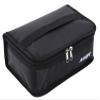 MIER Small Lunch Bag for Kids & Adults Compact Insulated Lunch Box Portable Thermal Mini Cooler for Work School Travel, Black view 1