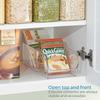 iDesign Linus Spice Packet Organizer Bin for Kitchen Pantry, Cabinet, Countertops - Clear Large view 3