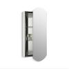 Kohler 3073-NA Archer 20" W x 31" H Aluminum Single-Door Bathroom Medicine Cabinet with Mirror, Recessed or Surface Mount Bathroom Wall Cabinet, Beveled Edges view 1