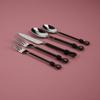 Gourmet Settings Twist and Shout 20-Piece Stainless Steel Flatware Set, Service for 4 view 2