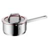 WMF Sauce Pan 16cm, 1.4L, Brushed Finish, Stainless Steel, Suitable for All Stove Tops, Including Induction, Dishwasher-Safe, With Lid view 1