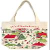 Cavallini Papers & Co. Christmas Village Tote Bag, Multi view 2