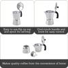 Imusa USA Aluminum Stovetop 6-cup Espresso Maker (B120-43V), Silver view 3