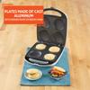 Imusa USA GAU-80300 4 Slot Electric Arepa Maker with Nonstick Surface (1,200-Watts), White view 4
