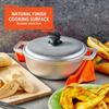 IMUSA 2.6 Quart Traditional Natural Made in Colombia Caldero with Lid for Cooking and Serving, Silver view 4