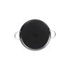IMUSA 11in Carbon Steel Nonstick Round Comal with Metal Handles, Black view 1
