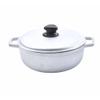 IMUSA Traditional Caldero made in Colombia with Lid, 4.8 Quart, Silver view 1