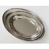 3 Pc. Stainless Steel Oval Serving Set 14 In, 16 In, 18 In view 1