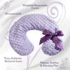 Sonoma Lavender Luxury Lavender Heatable/Chillable Neck Pillow, Microwaveable for Neck and Shoulders with Removable Washable Covers, Great for Relaxation and Pain Relief (Lilac Dot) view 4