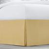 Nestl Gold Bed Skirt Queen Size - Queen Bed Skirt 14 Inch Drop - Brushed Microfiber Bed Skirts - Hotel Quality Pleated Bed Skirt - Shrinkage & Fade Resistant view 2