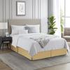 Nestl Gold Bed Skirt Queen Size - Queen Bed Skirt 14 Inch Drop - Brushed Microfiber Bed Skirts - Hotel Quality Pleated Bed Skirt - Shrinkage & Fade Resistant view 4