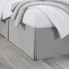 Nestl Silver Bed Skirt King Size - King Bed Skirt 14 Inch Drop - Brushed Microfiber Bed Skirts - Hotel Quality Pleated Bed Skirt - Shrinkage & Fade Resistant view 1