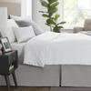 Nestl Silver Bed Skirt King Size - King Bed Skirt 14 Inch Drop - Brushed Microfiber Bed Skirts - Hotel Quality Pleated Bed Skirt - Shrinkage & Fade Resistant view 3