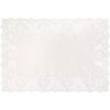 Elegant White Placemat Doilies (Pack of 8) - 9.75" x 14.25" - Premium Paper Table Decorations - Perfect for Parties, Home, & Events view 1