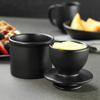 Butter Bell - The Original Butter Bell Crock by L. Tremain, a Countertop French Ceramic Butter Dish Keeper for Spreadable Butter, French Ceramic Butter Dish Keeper, Specialty (Matte Black) view 2