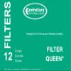 EnviroCare Replacement Vacuum Filter Cones Designed to fit Filter Queen Vacuums 12 Cones view 3