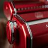 MARCATO Atlas 150 Machine, Made in Italy, Red, Includes Pasta Cutter, Hand Crank, and Instructions view 4