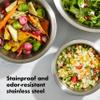 OXO Good Grips 3-Piece Stainless-Steel Mixing Bowl Set view 4