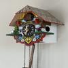 River City Clocks Musical Multi-Colored Quartz Cuckoo Clock - 8 Inches Tall - Model # M8-08PQ view 4