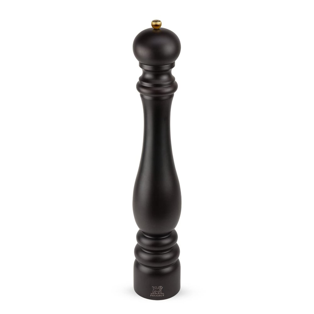 Peugeot - Paris Manual Pepper Mill - Adjustable Grinder - Beechwood, Chocolate