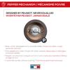 Peugeot - Paris Manual Pepper Mill - Adjustable Grinder - Beechwood, Chocolate view 3