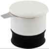 FORLIFE Curve Asian Style Tea Cup with Infuser and Lid 12 ounces, White view 4