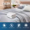 Waterguard Waterproof Pillow Protectors Quilted, Zippered Pillow Cases, 100% Cotton Top, Microfiber Filled Pillow Covers, King Size (20x36) Set of 4 view 4