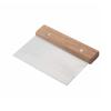 Winco Stainless Steel Dough Scraper with Wood Handle view 1