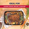HIC Kitchen Roasting Adjustable Baking Rack, Chrome-Plated Steel, Adjusts to 7 Different Positions, 11.5 x 10.5 x 0.5-Inches view 2