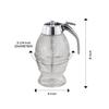 Mrs. Andersons Baking Syrup Honey Dispenser, Glass with Storage Stand, 8-Ounce Capacity view 3