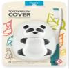 Flipper Fun Animal Panda Toothbrush Cover  Kids Toothbrush Holder with Cover  Toothbrush Holders for Bathrooms - Suction Cup Toothbrush Holder view 3