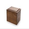 Ironwood Gourmet Acacia Wood Recipe Box with Divider Tabs, 2 Compartment, Single view 3