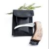 Sagaform Forest Mushroom/Truffle Knife with Canvas Case,Brown view 1