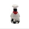 ACK Fat Bistro Chef Ceramic Hand Painted Sponge Holder for Kitchen Sink, Kitchen Dcor, Scouring Pad, Scrub Holder view 3
